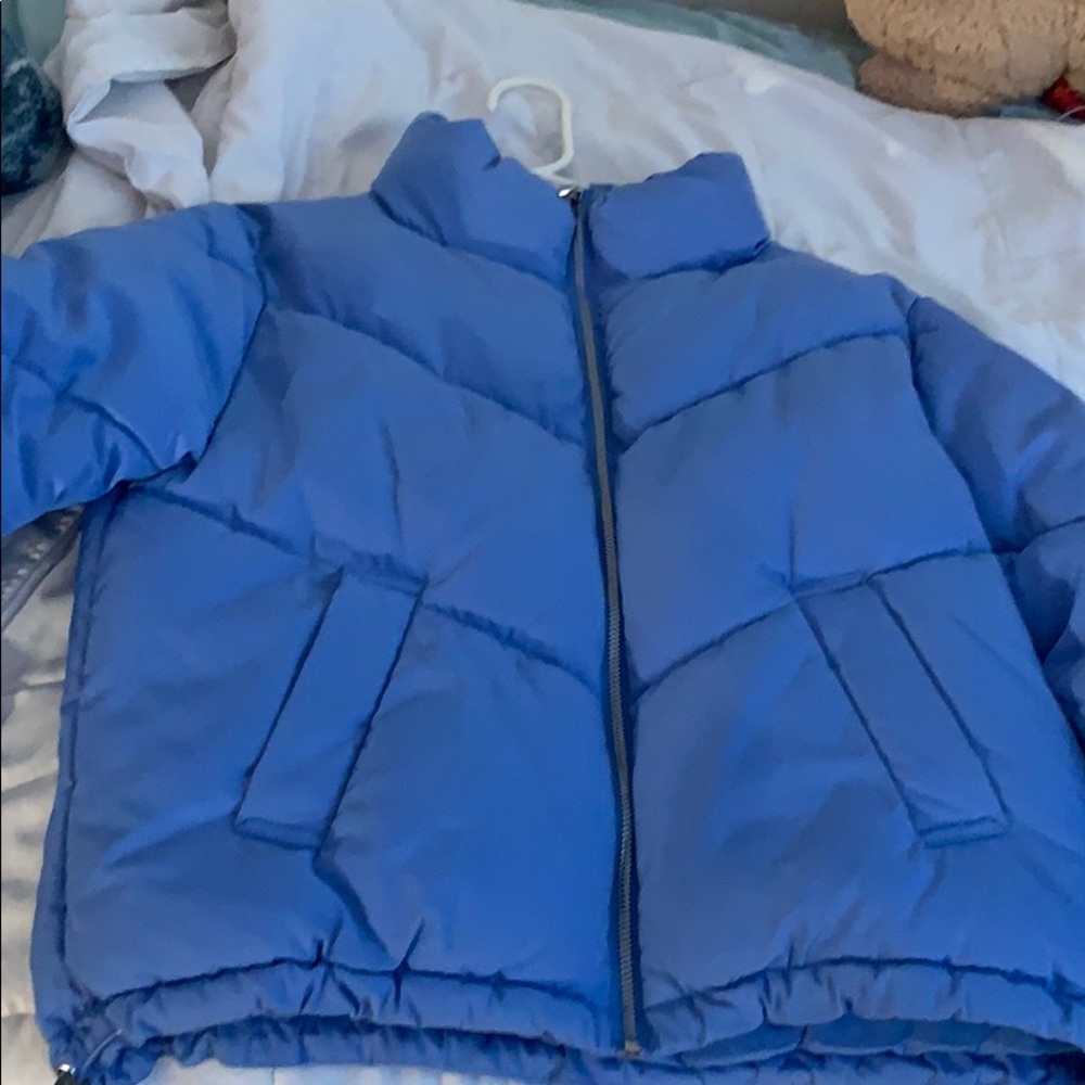 Baby blue puffer